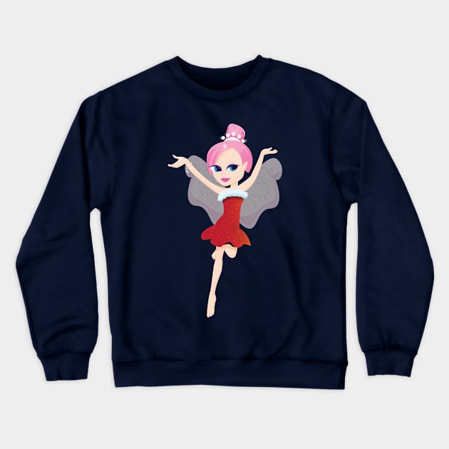 Cute Fairy Crewneck Sweatshirt by nickemporium1